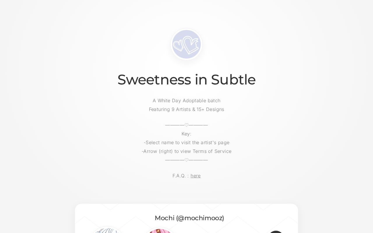 Sweetness in Subtle
